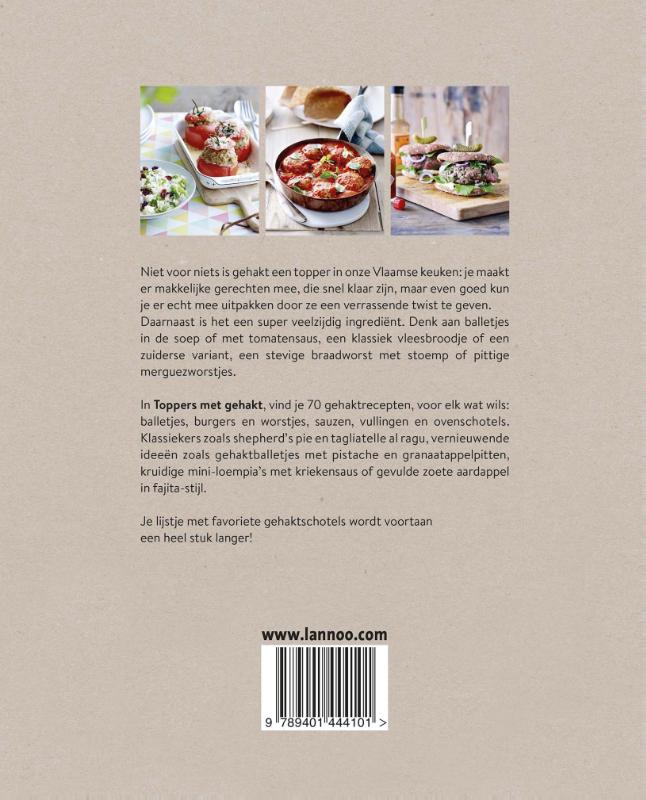 Ilse kookt - Toppers met gehakt achterkant