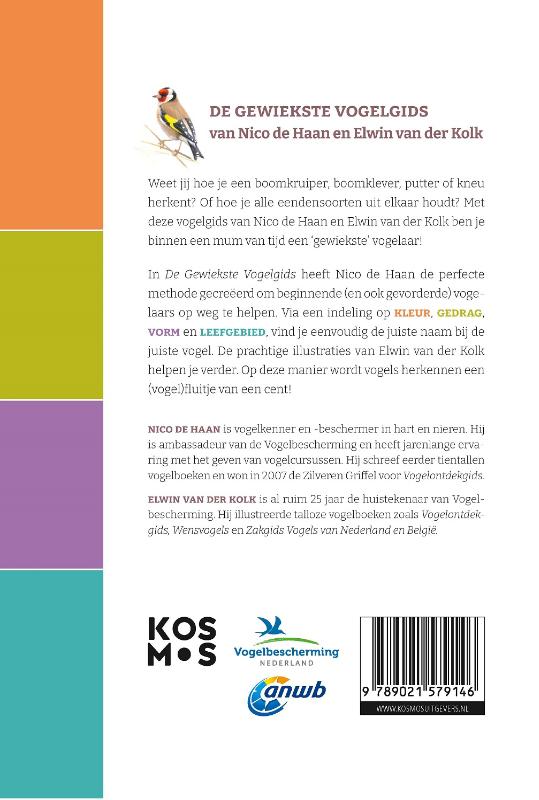 De gewiekste vogelgids achterkant
