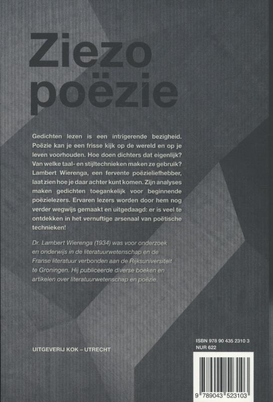 Ziezo poezie achterkant