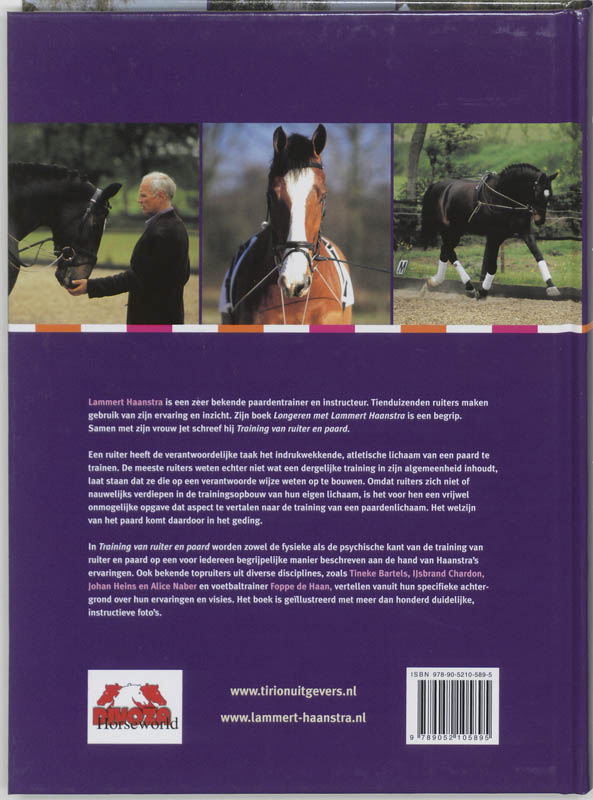 Training Van Ruiter En Paard achterkant