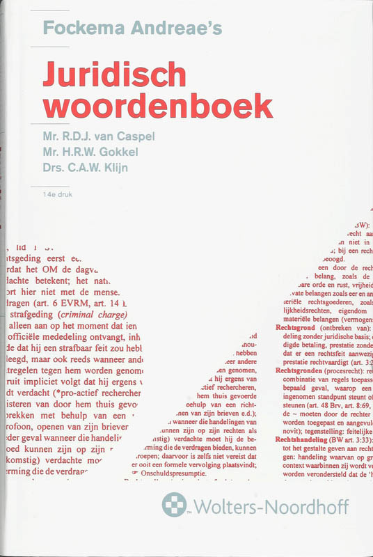 Fockema Andreae's Juridisch Woordenboek