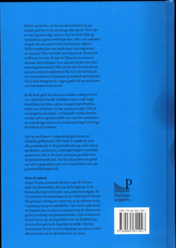Kijk op medicijnen achterkant