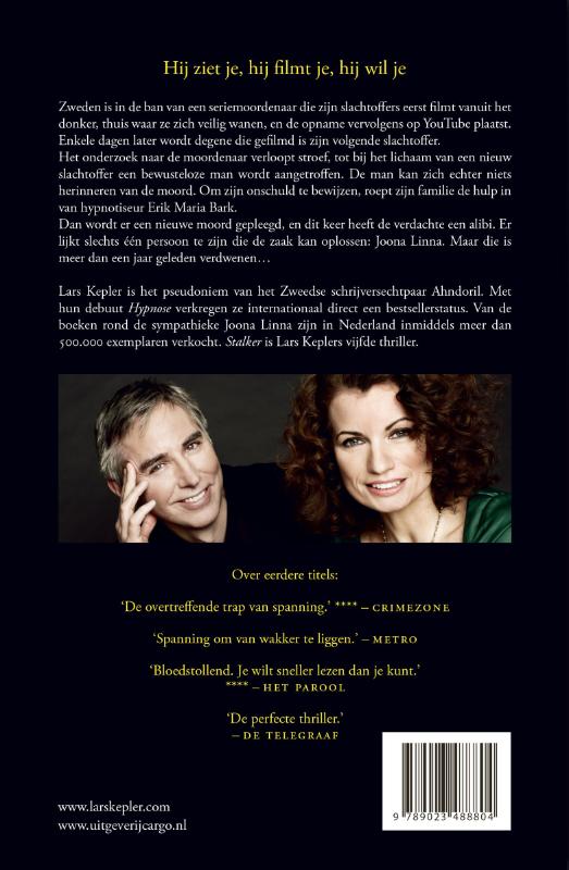 Stalker / Joona Linna / 5 achterkant