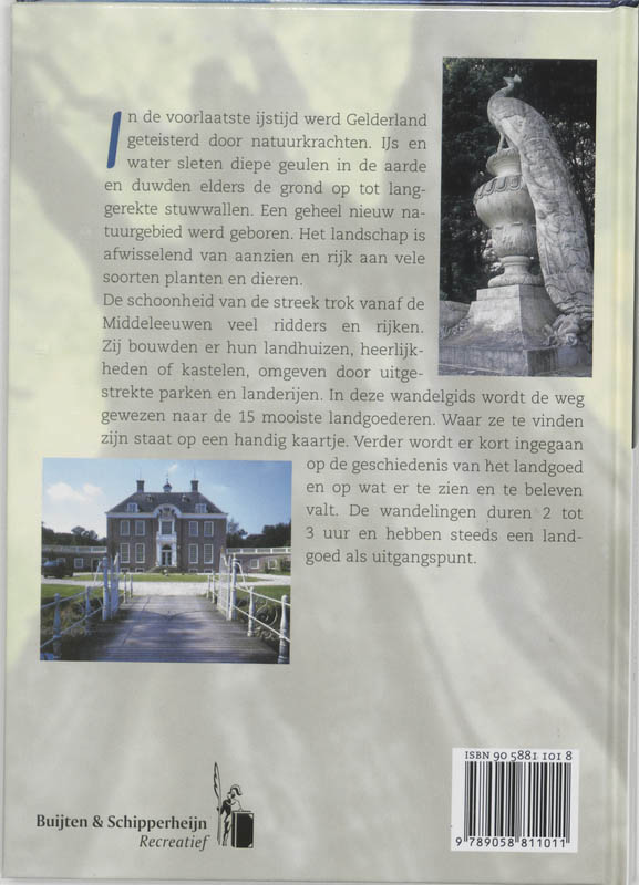Wandelen in Gelderse Landgoederen / Anno achterkant