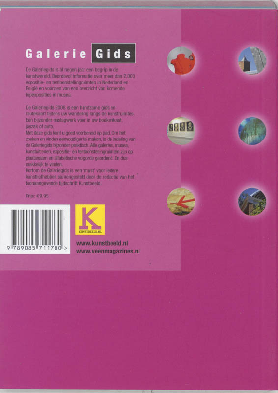 Kunstbeeld Galerie Gids ... achterkant