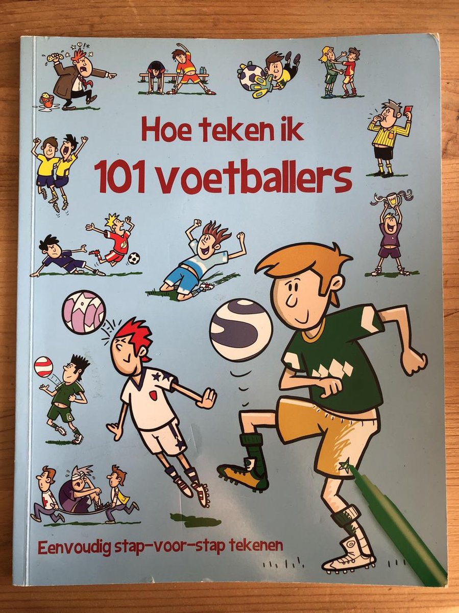 Hoe teken ik 101 voetballers.