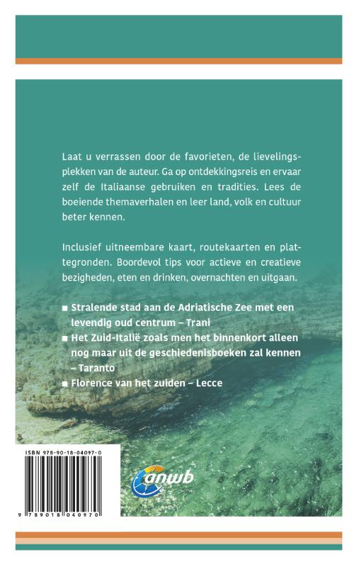 Puglia / ANWB Ontdek reisgids achterkant