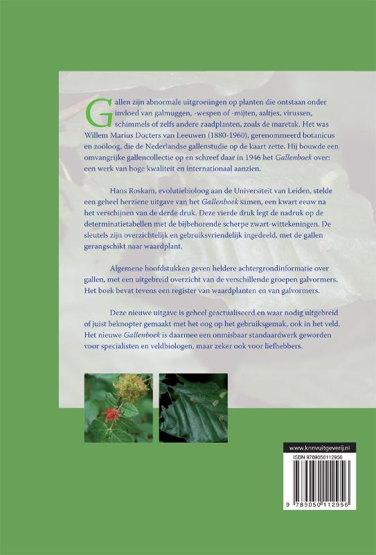 Gallenboek / Natuurhistorische bibliotheek / 75 achterkant