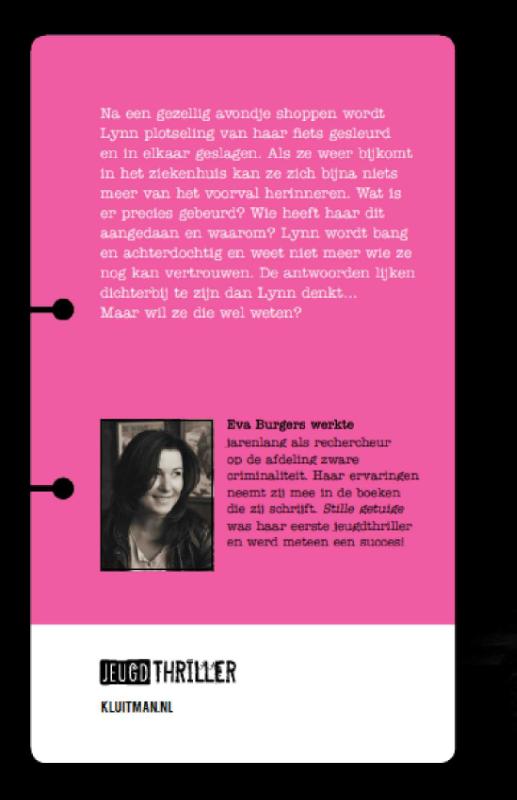 Flashback / Kluitman jeugdthrillers achterkant