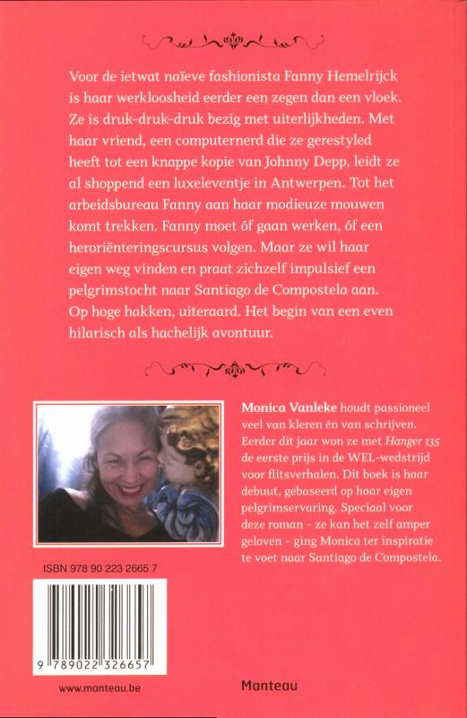 Pelgrimstocht op hoge hakken achterkant