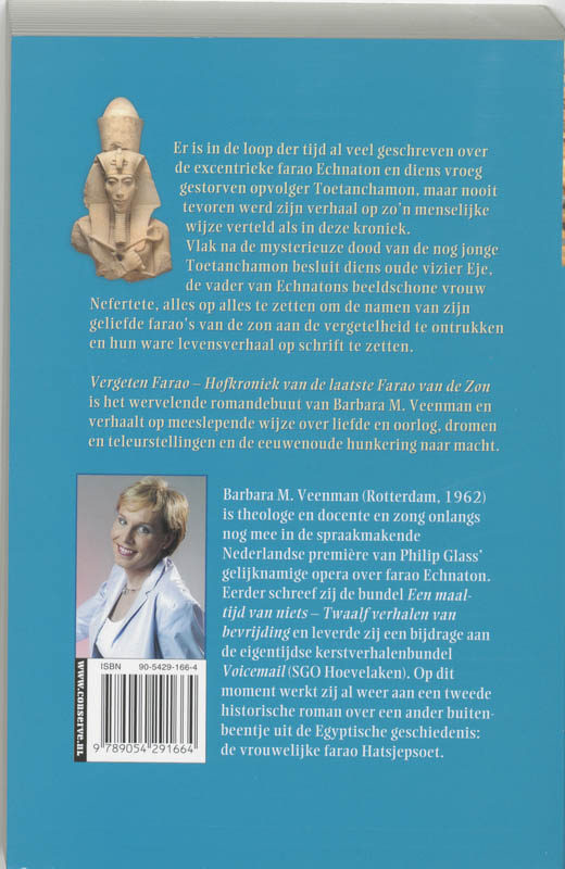 Vergeten farao achterkant