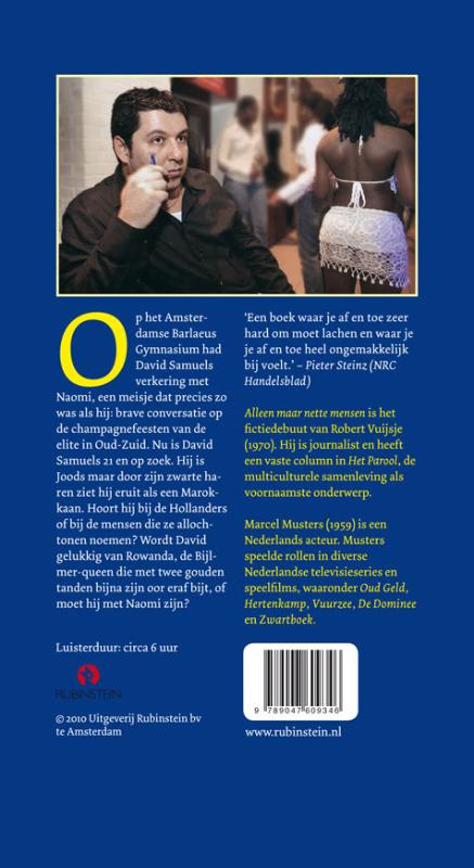 Alleen maar nette mensen achterkant