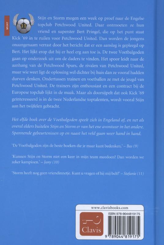 Clubliefde / De Voetbalgoden / 11 achterkant