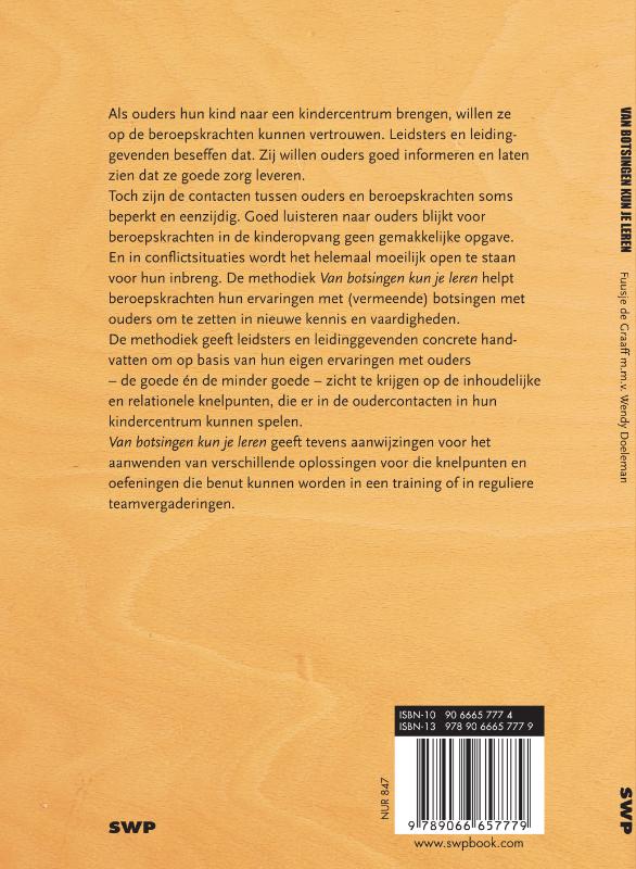 Van botsingen kun je leren achterkant