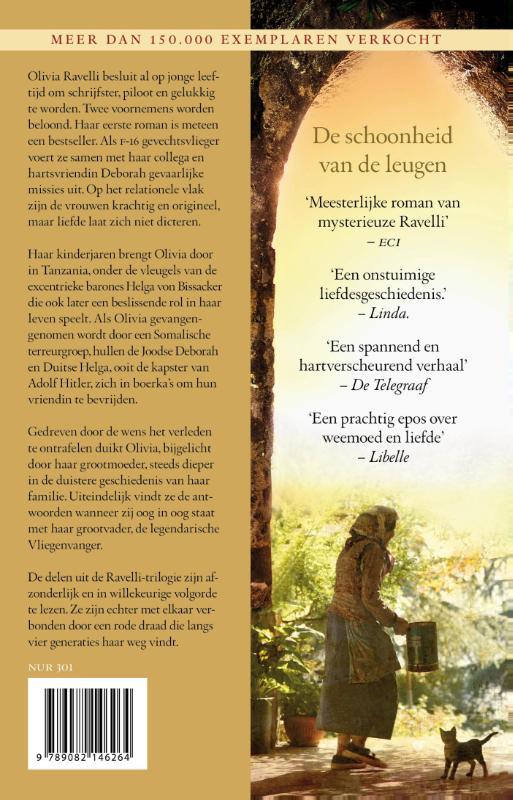 De schoonheid van de leugen / De Vliegenvanger trilogie / 3 achterkant