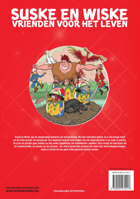 De kale kroon / Suske en Wiske / 362 achterkant