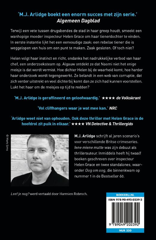 Leef je nog? / Helen Grace / 12 achterkant