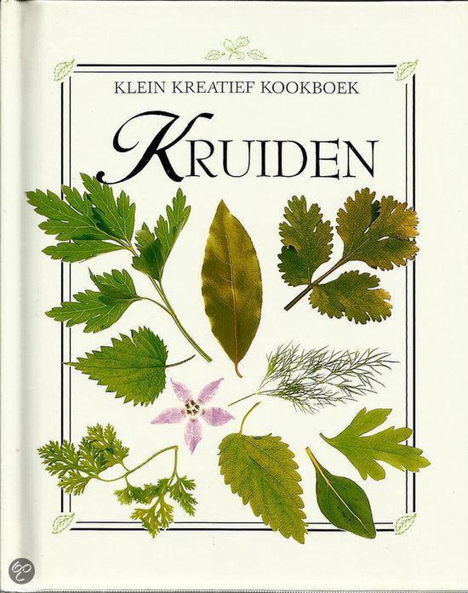 Klein kreatief kookboek-kruiden