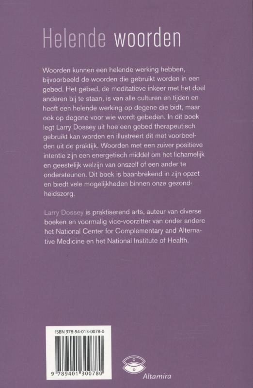 Helende woorden achterkant