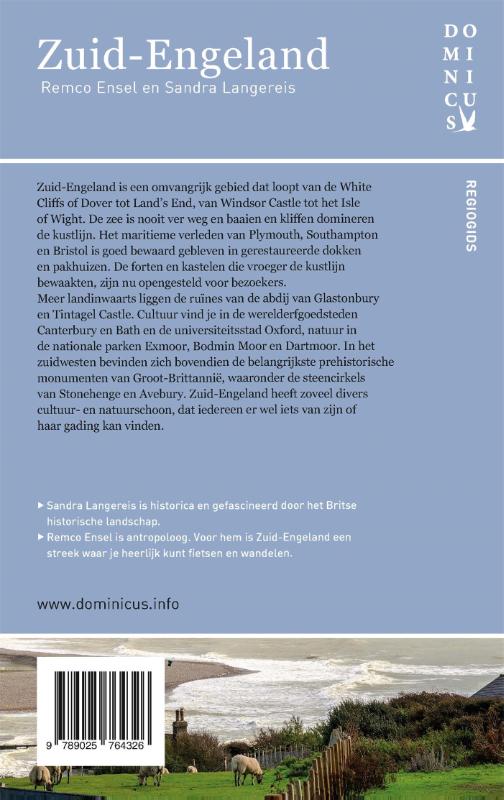 Zuid-Engeland / Dominicus Regiogids achterkant