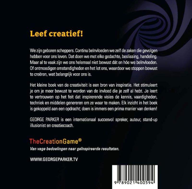 Q Het Kleine Boek Van De Creativiteit achterkant