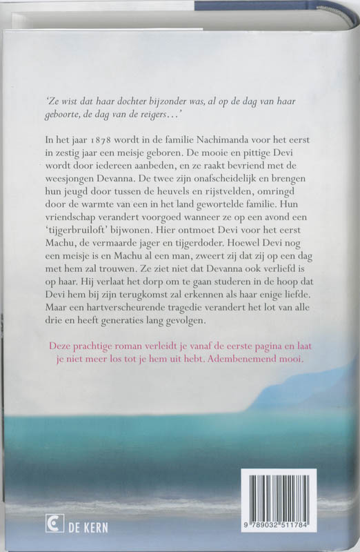 De dans van de tijger achterkant