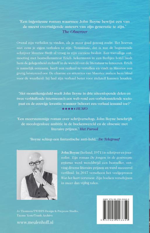 Een ladder naar de hemel achterkant