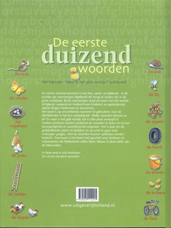 De eerste duizend woorden achterkant