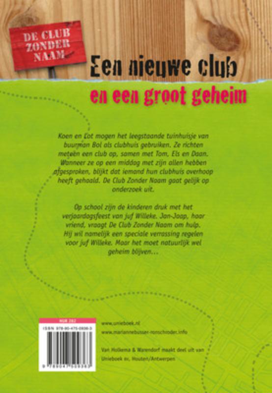 Een Nieuwe Club En Een Groot Geheim achterkant