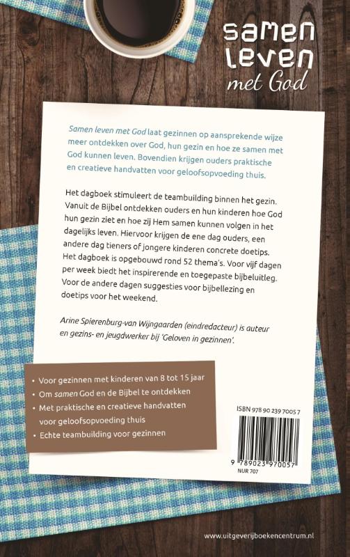 Samen leven met God achterkant