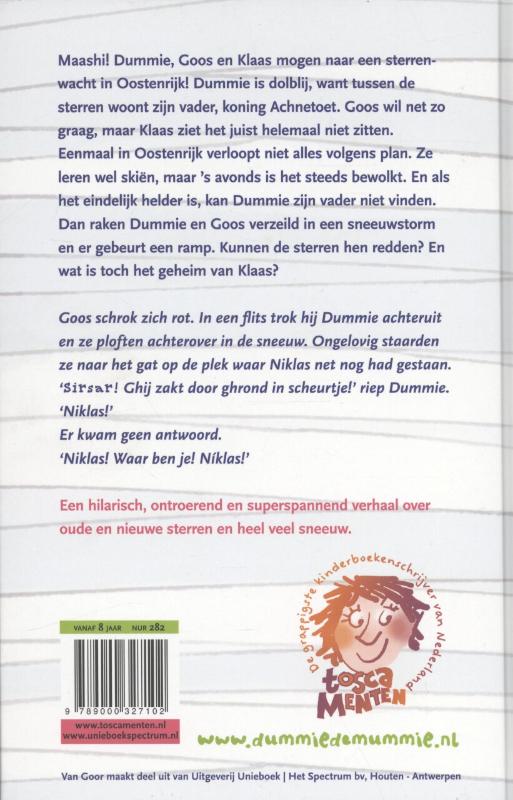 Dummie de mummie en de ster Thoeban / Dummie de mummie / 6 achterkant
