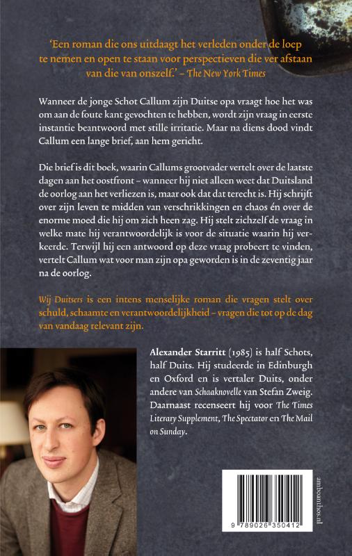 Wij Duitsers achterkant