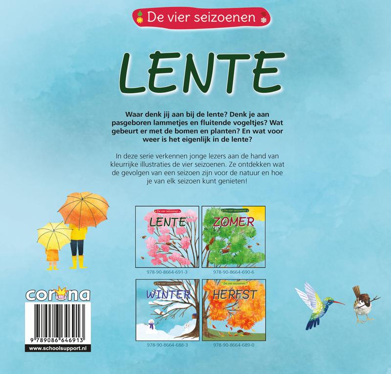 Lente / De vier seizoenen achterkant
