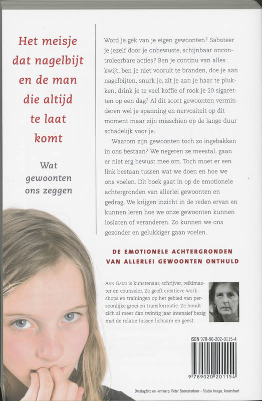 Het Meisje Dat Nagelbijt En De Man Die Altijd Te Laat Komt achterkant