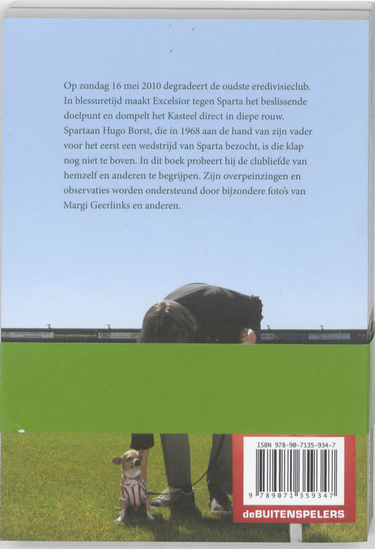 Waarom ik van Sparta hou ( en Aad de Mos) achterkant