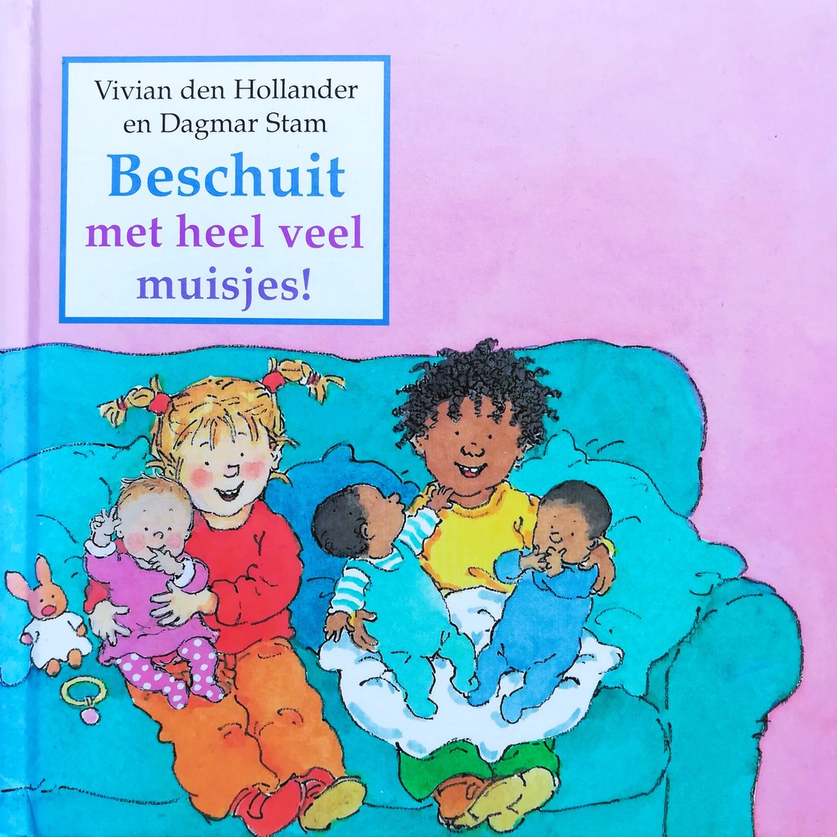Beschuit met heel veel muisjes