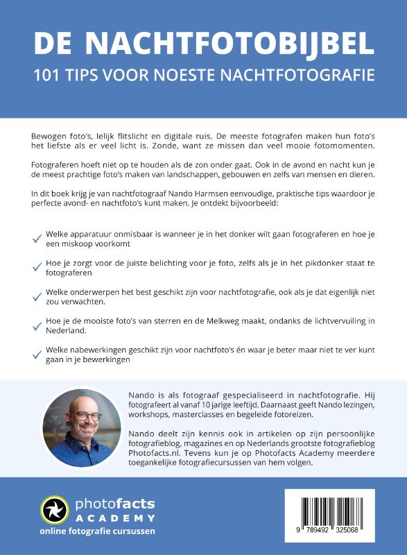 De Nachtfotobijbel / Fotobijbels / 4 achterkant