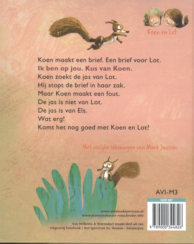 Ik ben op jou / Koen en Lot achterkant