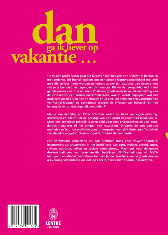 Dan ga ik liever op vakantie achterkant