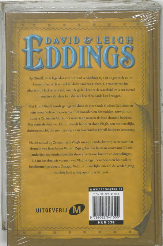 De Gekoesterde Tweede Boek achterkant