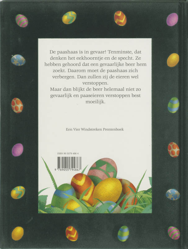 Waar zijn de paaseieren ? achterkant