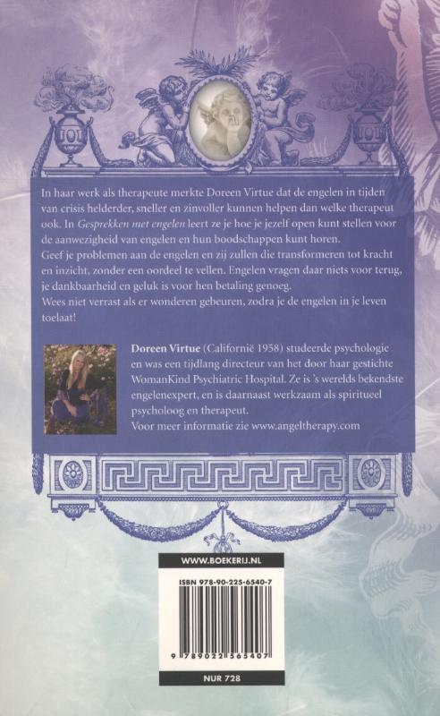 Gesprekken met engelen achterkant