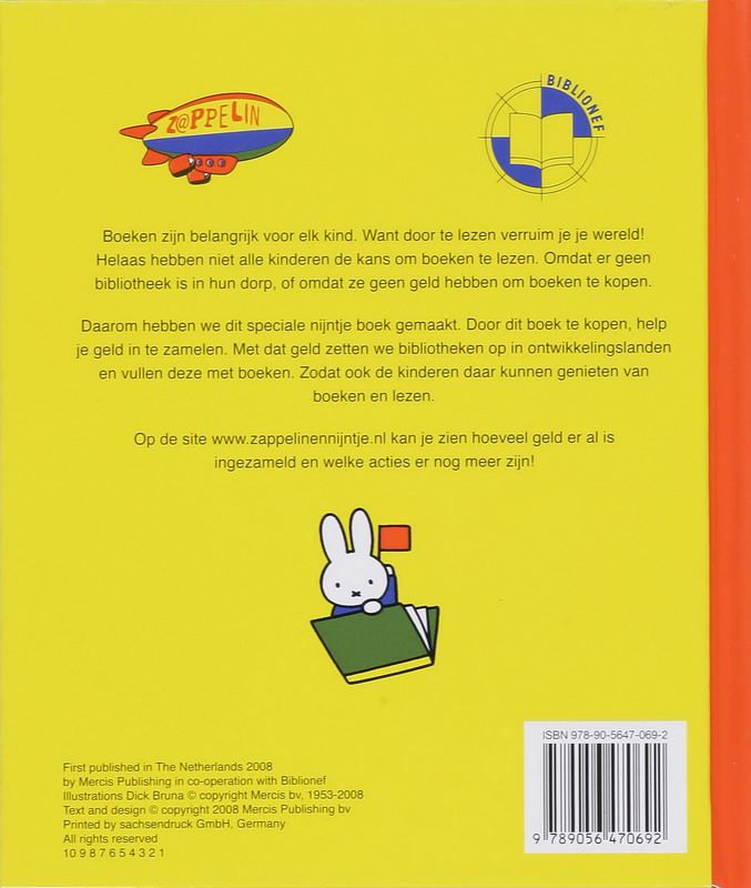 Lees Mee Met Nijntje achterkant