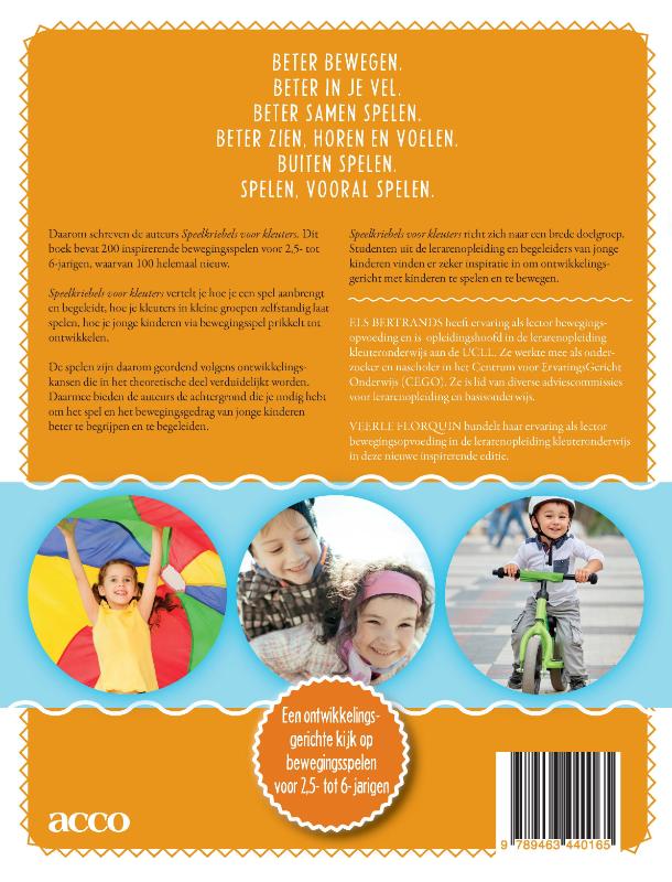 Speelkriebels voor kleuters achterkant