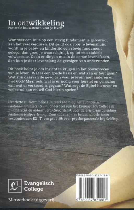 In ontwikkeling achterkant