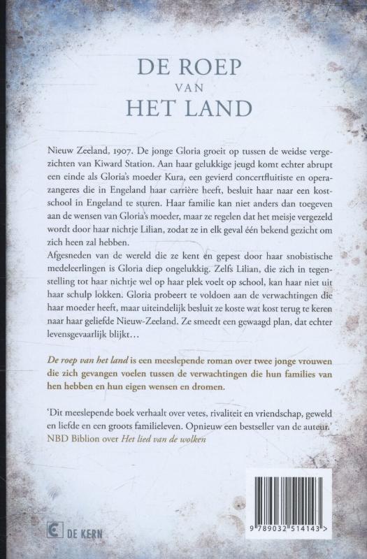 De roep van het land achterkant