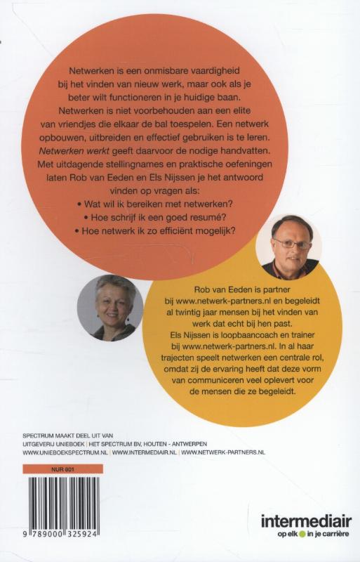 Netwerken werkt / Intermediair achterkant