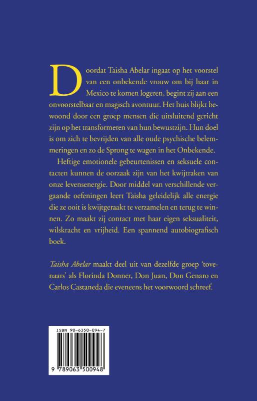 De Sprong in het Onbekende achterkant