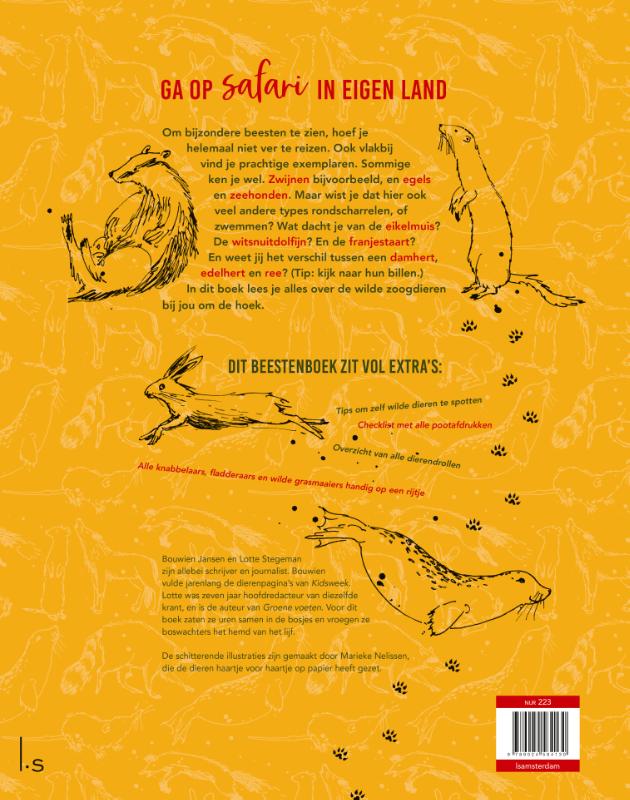 Beestachtige buren achterkant