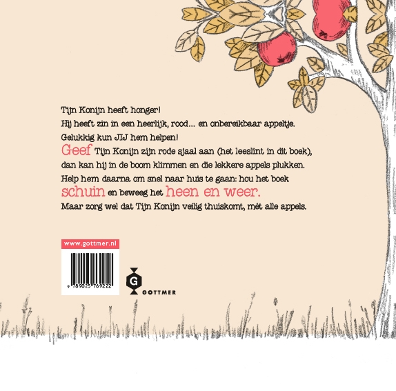 Tijn Konijn heeft honger achterkant